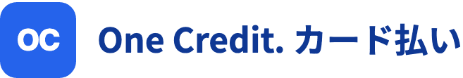 One Credit.カード払いのロゴ